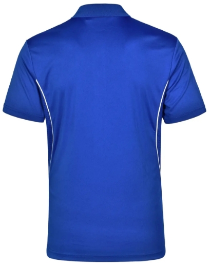 Picture of Winning Spirit, Mens Cooldry S/S Contrast Interlock Polo